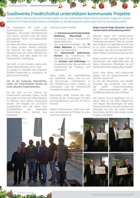 Regio-Journal 12/2017