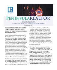 Peninsula REALTOR® December 2017