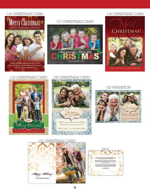 2017 Christmas Card Catalog ONLINE