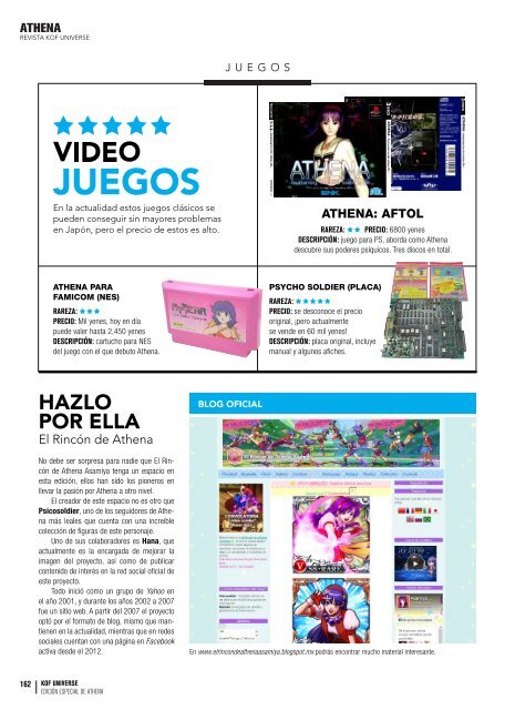 Revista KOF Universe 7 / Edicion especial 2017