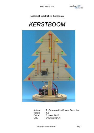 Lesbrief Kerstboom