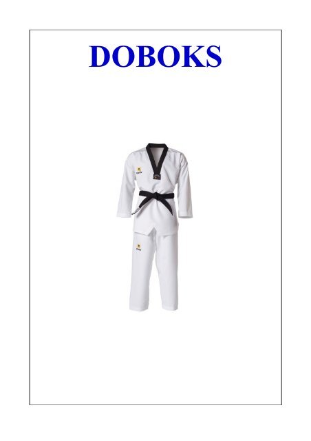 catalogue sabretooth taekwondo 2017 2018