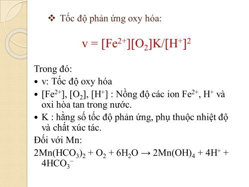 GIÀN MƯA, THÁP LÀM THOÁNG CLO HÓA SƠ BỘ TRAO ĐỔI ION TRONG XỬ LÝ NƯỚC