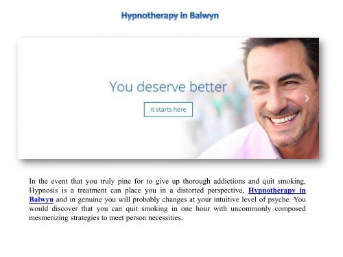 Best Hypnotherapy in Melbourne