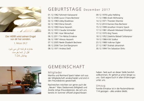 Gemeinde-Info Dezember 2017