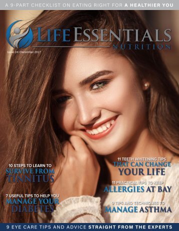 Life Essentials Magazine December 2017