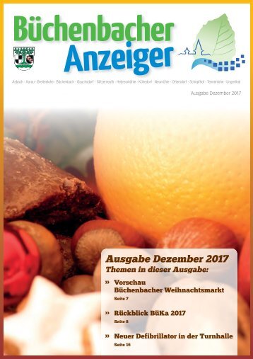 Dezember 2017 - Büchenbacher Anzeiger