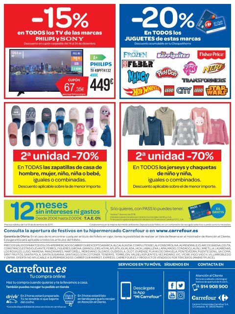 Carrefour folleto ofertas del 1 al 13 de diciembre 2017