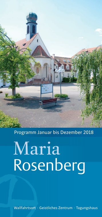 Maria Rosenberg: Programm 2018