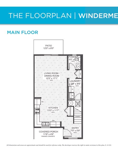 WINDERMERE TOWNHOMES | Cold Lake, AB