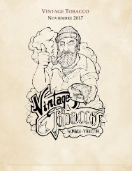 Vintage Tobacco - Noviembre 2017