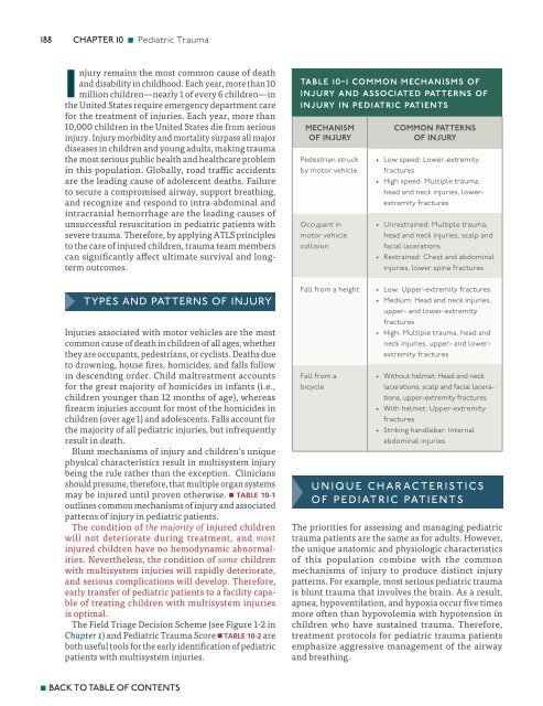 Advanced Trauma Life Support ATLS Student Course Manual 2018