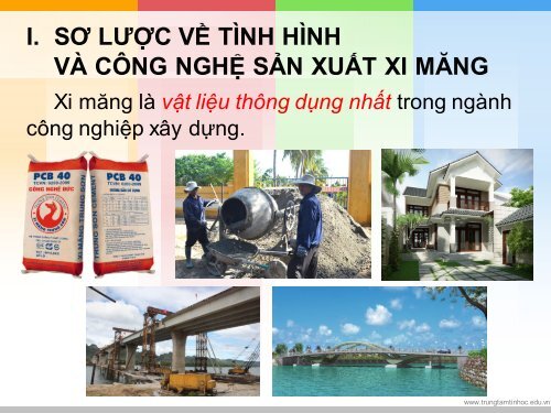 CÔNG NGHỆ SẢN XUẤT XI MĂNG LÒ QUAY KHÔ