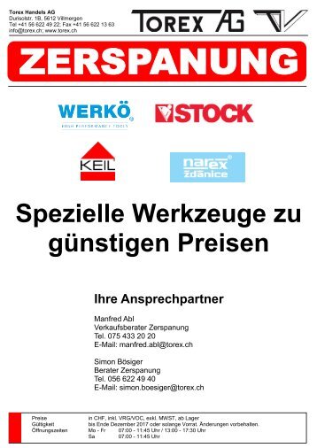 Heftli Zerspanung