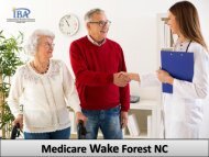 Medicare Wake Forest NC – NC Medicare Help