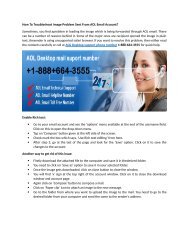 How To Troubleshoot Image Problem Sent From AOL Email Account call 1-888-664-3555 toll free number