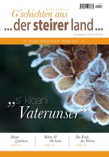 ... der steirer land ... Ausgabe 4/2017