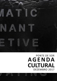 Agenda Cultural de dezembro 2017