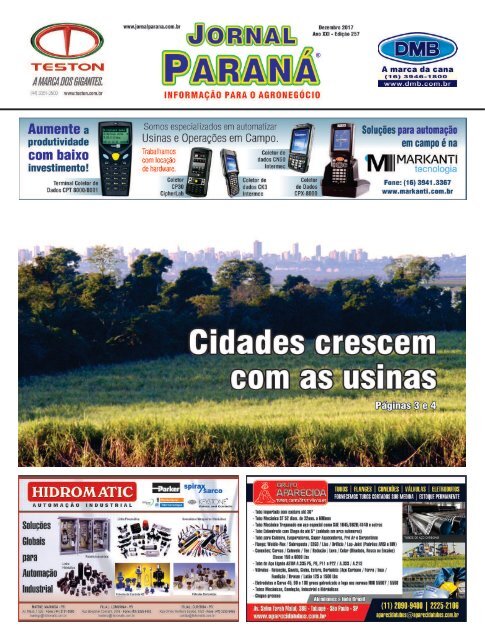 Jornal Paraná Dezembro 2017