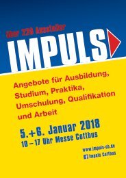 Hallenpläne IMPULS CB 2018