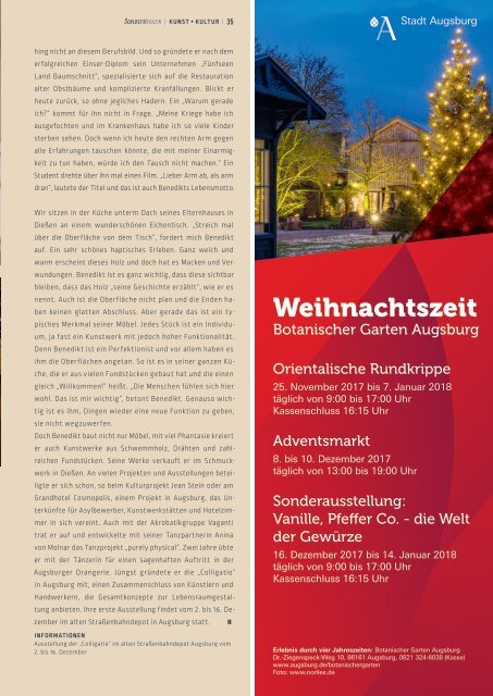 SchlossMagazin Bayerisch-Schwaben Dezember 2017