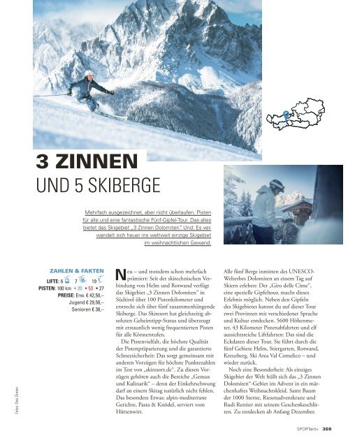 SPORTaktiv Winterguide 2017