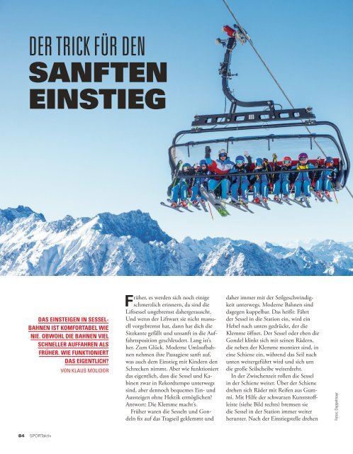 SPORTaktiv Winterguide 2017