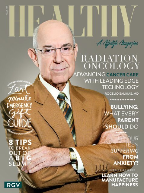 Healthy RGV Issue 109 - Radiation oncology Advancing Cancer Care With Leading Edge Technology