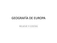 GEOGRAFÍA DE EUROPA