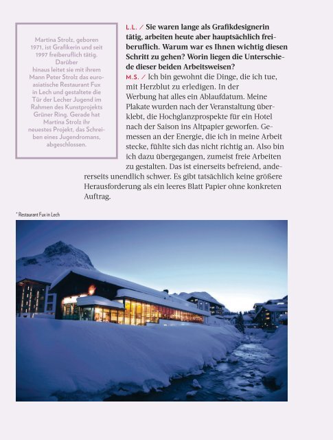 La Loupe Lech Zürs No. 13 - Winter Edition 