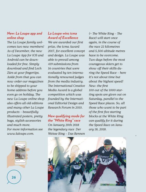 La Loupe Lech Zürs No. 13 - Winter Edition 