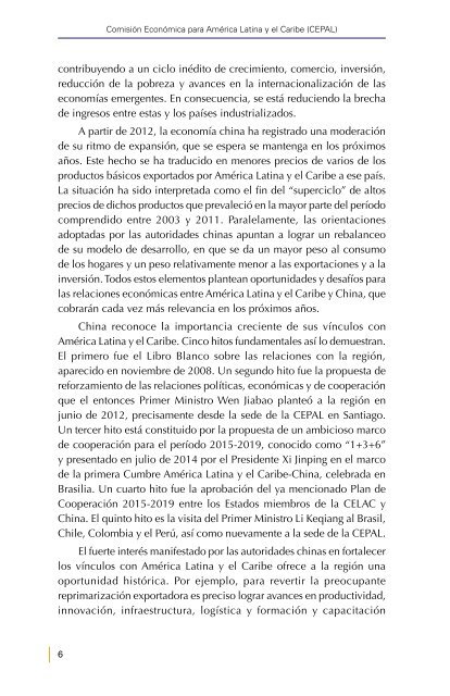 América Latina y el Caribe y China: hacia una nueva era de cooperación económica