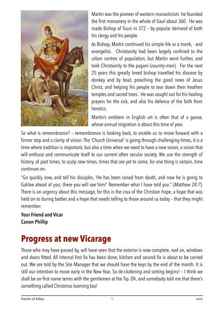 Parish of Killay Magazine November 2017