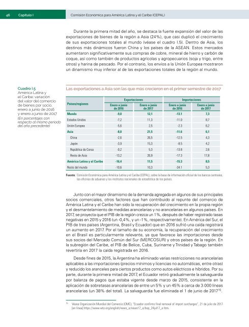 Perspectivas del Comercio Internacional de América Latina y el Caribe: recuperación en un contexto de incertidumbre