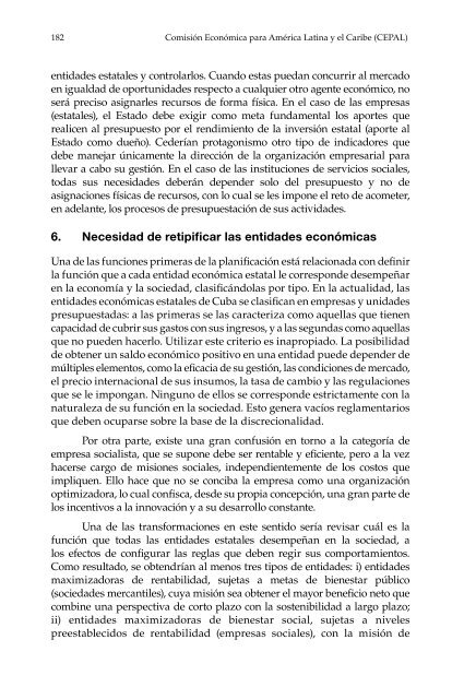 Planificación para el desarrollo en América Latina y el Caribe: enfoques, experiencias y perspectivas