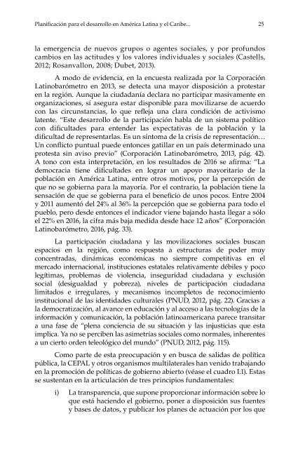 Planificación para el desarrollo en América Latina y el Caribe: enfoques, experiencias y perspectivas