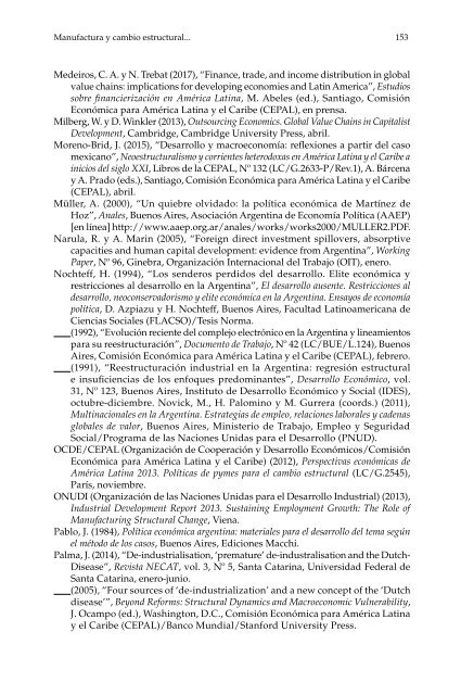 Manufactura y cambio estructural: aportes para pensar la política industrial en la Argentina