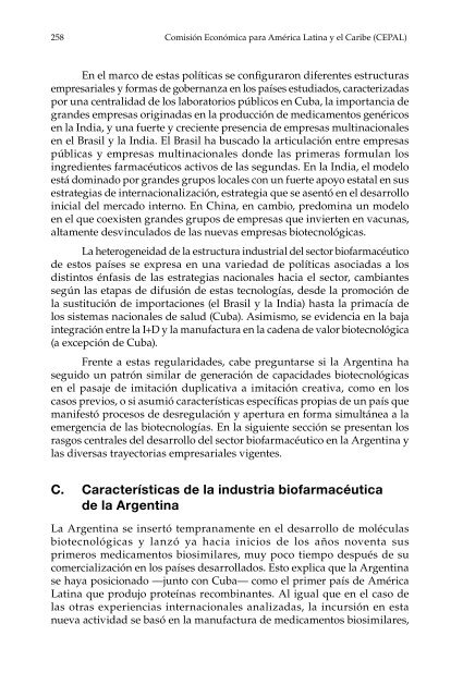Manufactura y cambio estructural: aportes para pensar la política industrial en la Argentina