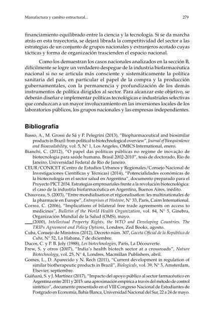 Manufactura y cambio estructural: aportes para pensar la política industrial en la Argentina