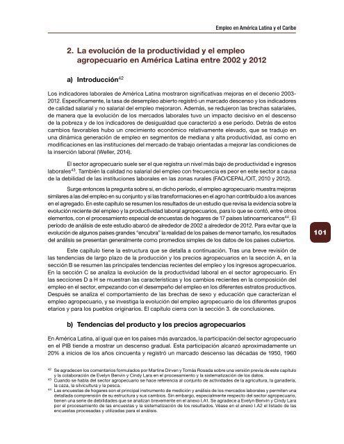 Empleo en América Latina y el Caribe. Textos seleccionados 2006-2017