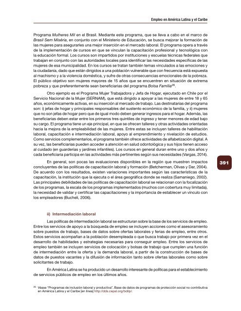 Empleo en América Latina y el Caribe. Textos seleccionados 2006-2017