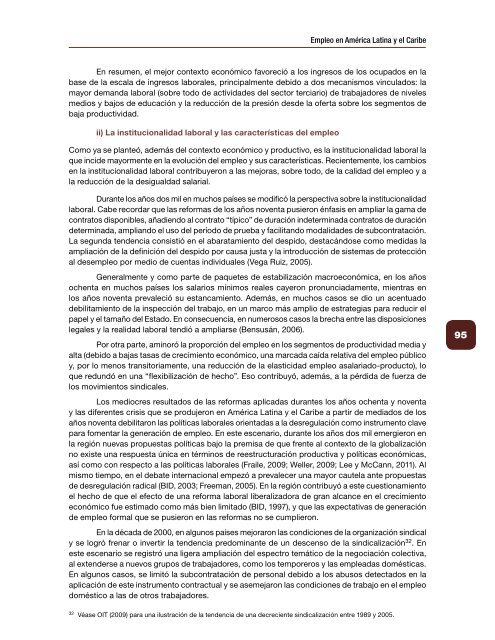 Empleo en América Latina y el Caribe. Textos seleccionados 2006-2017