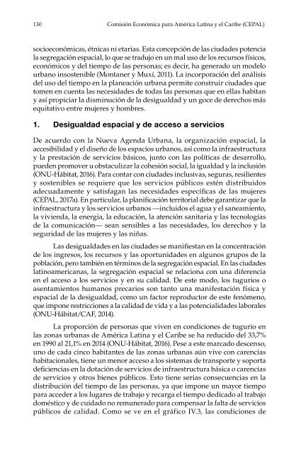 ¿Quién cuida en la ciudad?: aportes para políticas urbanas de igualdad