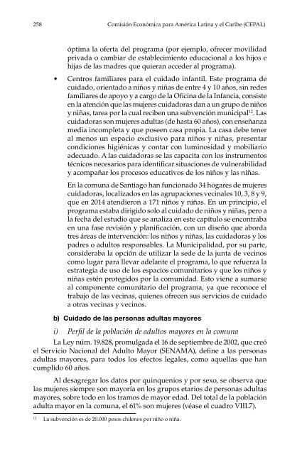 ¿Quién cuida en la ciudad?: aportes para políticas urbanas de igualdad