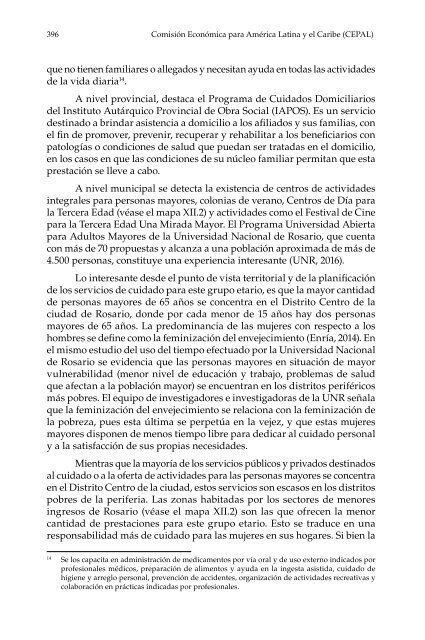 ¿Quién cuida en la ciudad?: aportes para políticas urbanas de igualdad