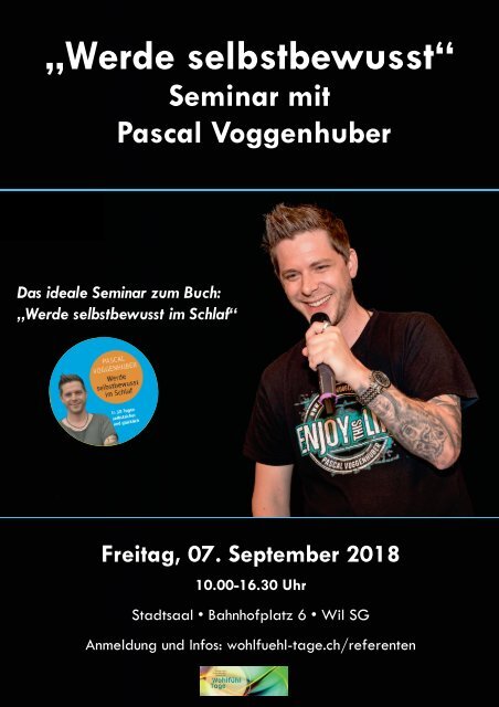 Werde selbstbewusst mit Pascal Voggenhuber