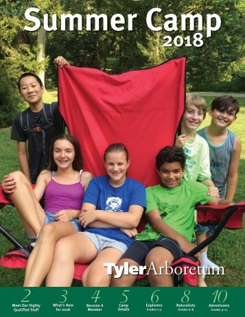 2018 Summer Camp Brochure