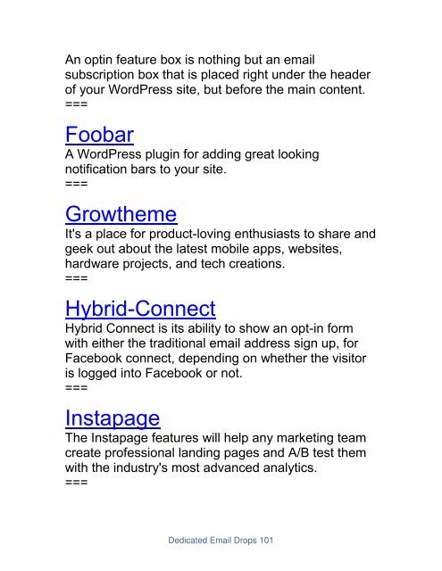 Dedicated Email Guide - How To Do Email Marketing