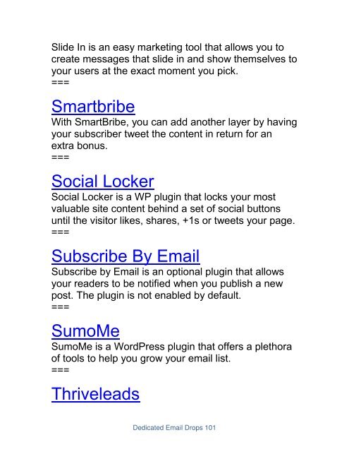 Dedicated Email Guide - How To Do Email Marketing