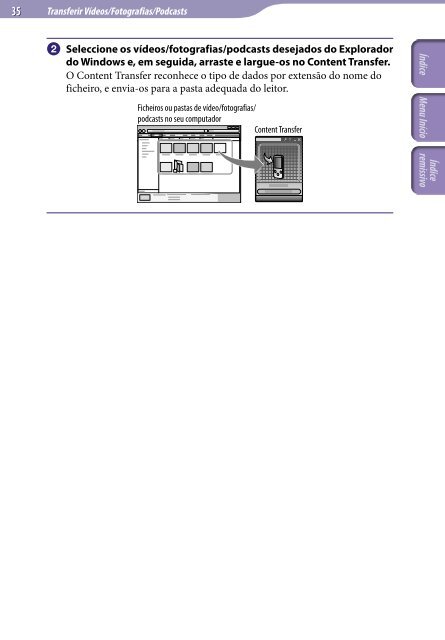 Sony NWZ-A845 - NWZ-A845 Consignes d&rsquo;utilisation Portugais